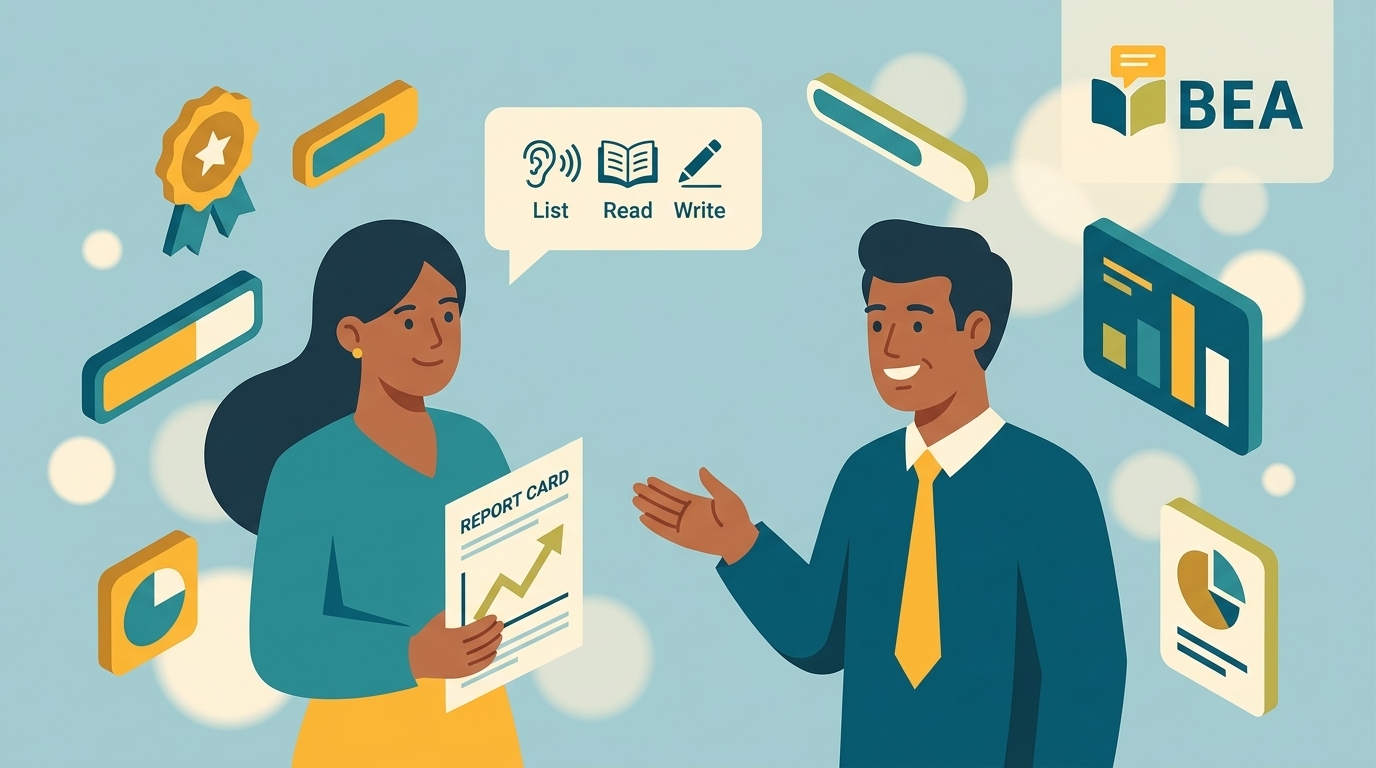 BEA English results explained