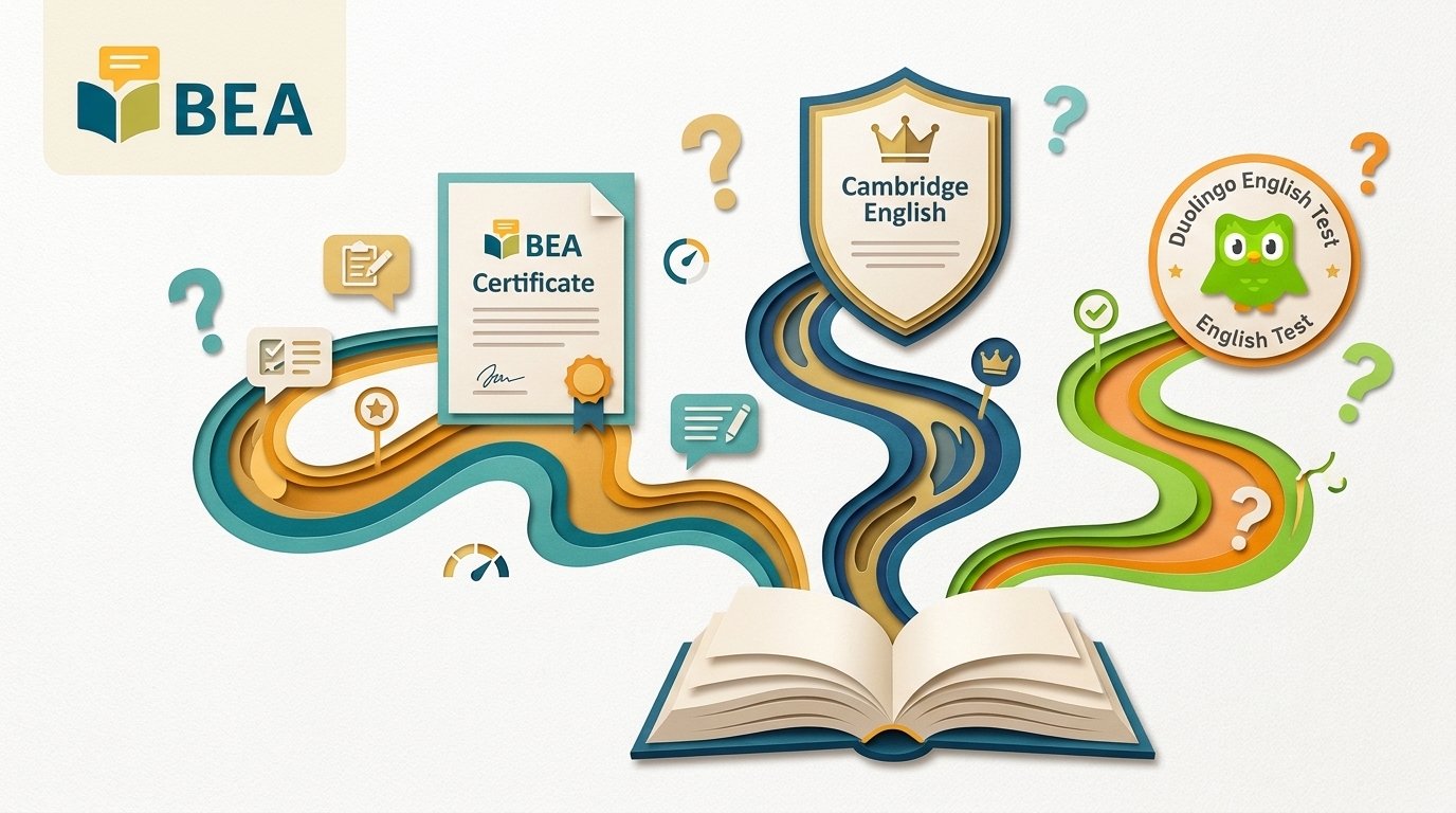 BEA vs Cambridge English test